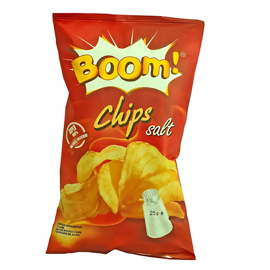 Chips BOOM mit Salz 25g BULK-Sonderangebot