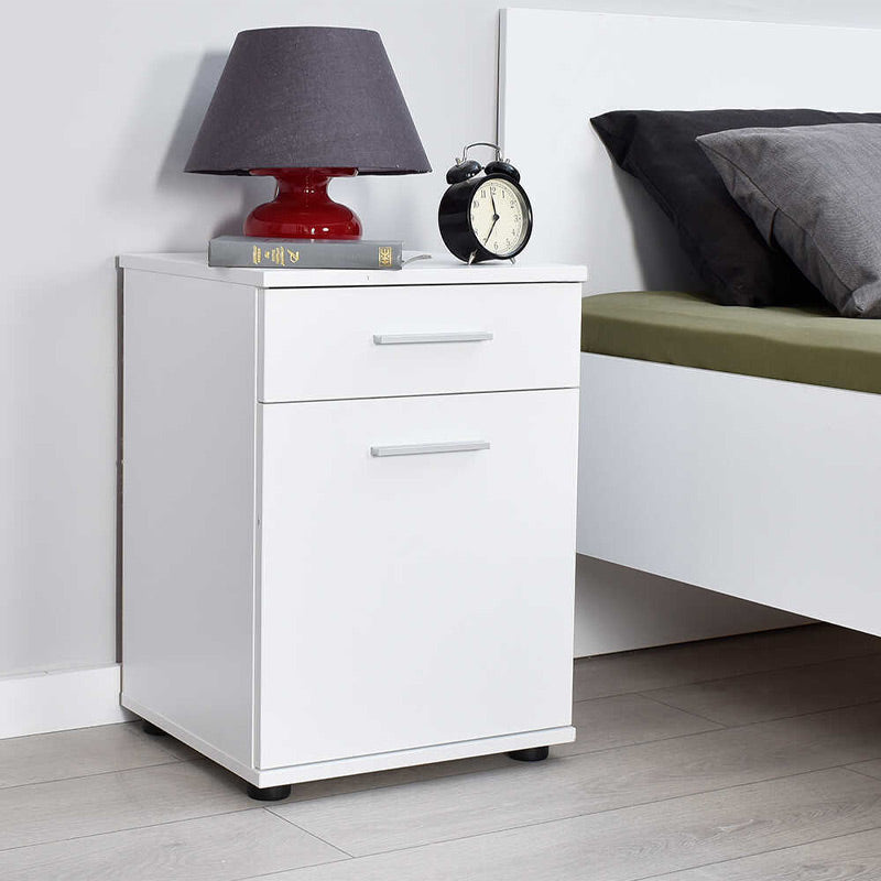 Nightstand CONNIE White 40x39x57cm Set 2 pcs.