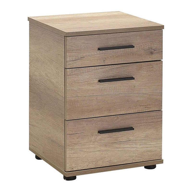 Nightstand LUCKY Natur 40x39x57cm Set 2 pcs.