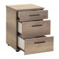 Nightstand LUCKY Natur 40x39x57cm Set 2 pcs.