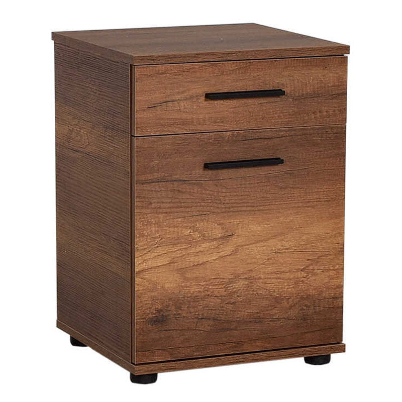 Nightstand KRAMER Walnut 40x39x57cm Set 2 pcs.