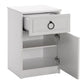 Nightstand MATILDA White 40x38x63cm Set 2 pcs.