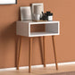 Nightstand CLAUDIO White 55x35x58cm Set 2 pcs.