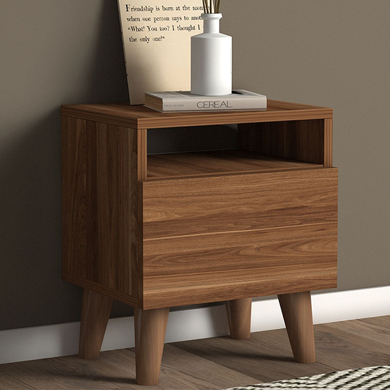 Nightstand SILVIA Walnut 40x30x47,6cm Set 2 pcs.