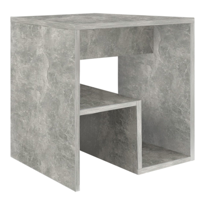 Side Table CREMONA Grey Concrete 40x35x40cm Set 2 pcs.