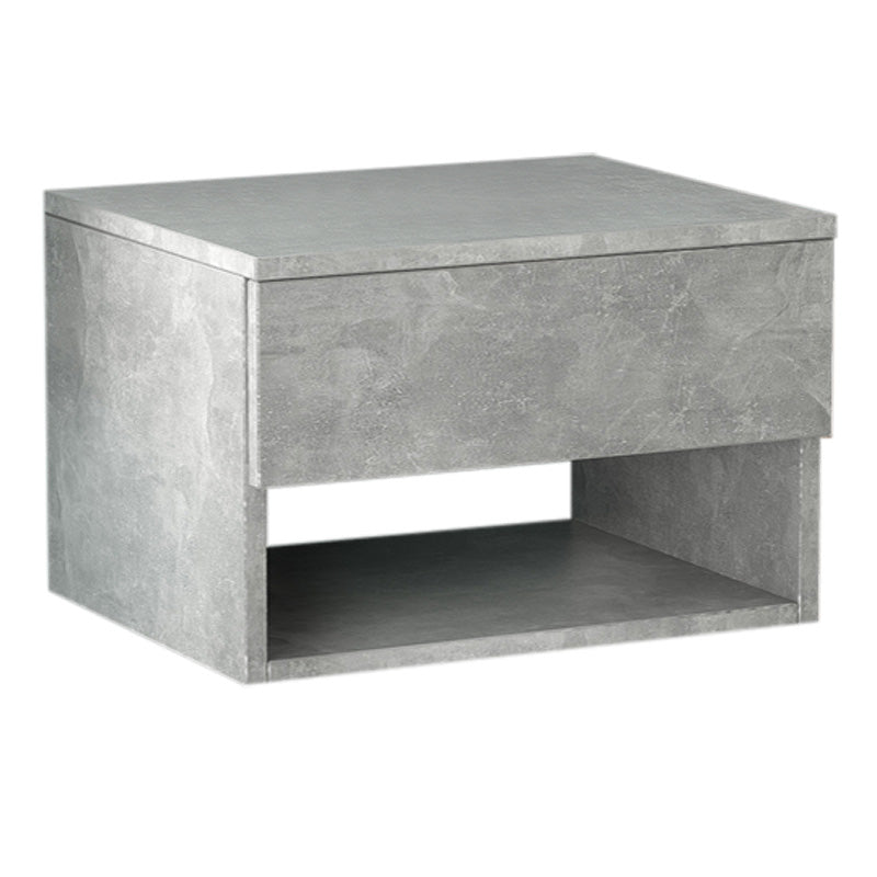 Wandnachttisch HAITI Grau Concrete 40x30x23cm Satz 2 Stk.