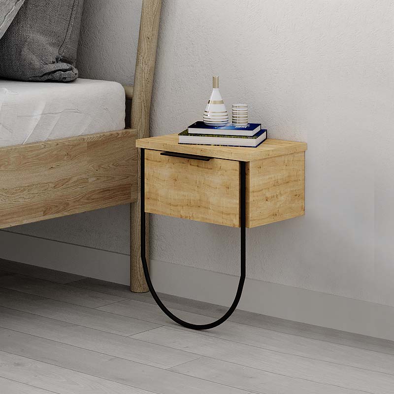 Wall Nightstand DIANA Oak Set 2 pcs.