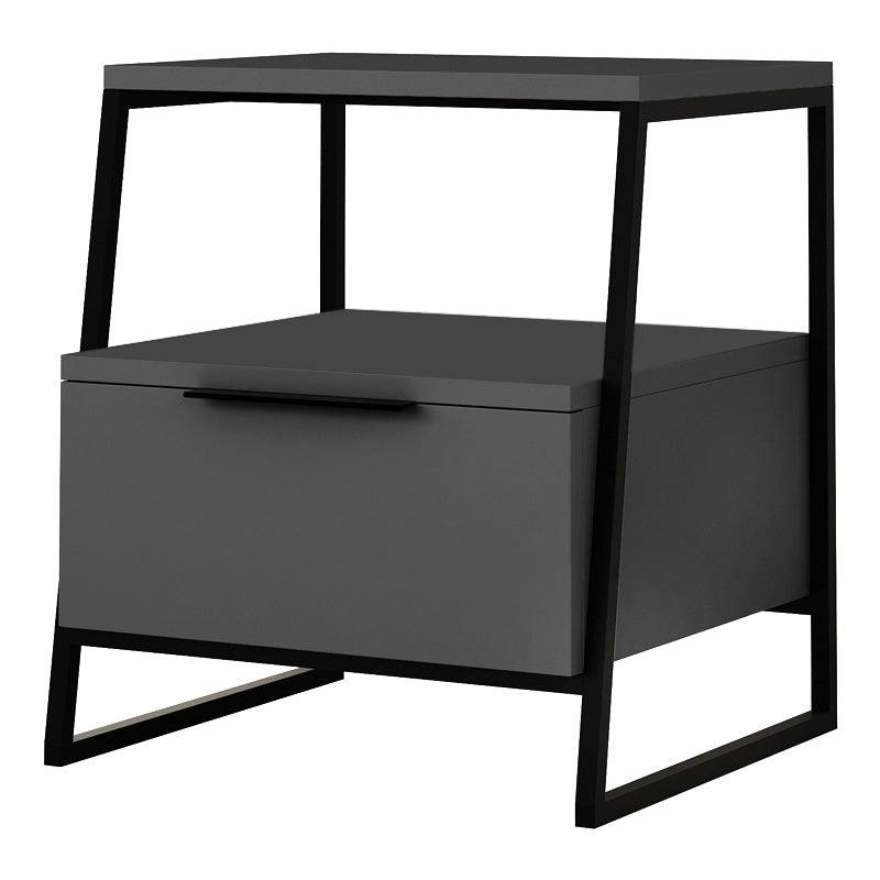 Nightstand ROTTERDAM Anthracite Set 2 pcs.