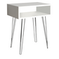 Nightstand FIONA White 55x35x58cm Set 2 pcs.