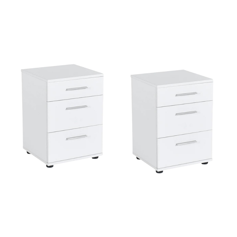 Nightstand LUCKY White Set 2 pcs.