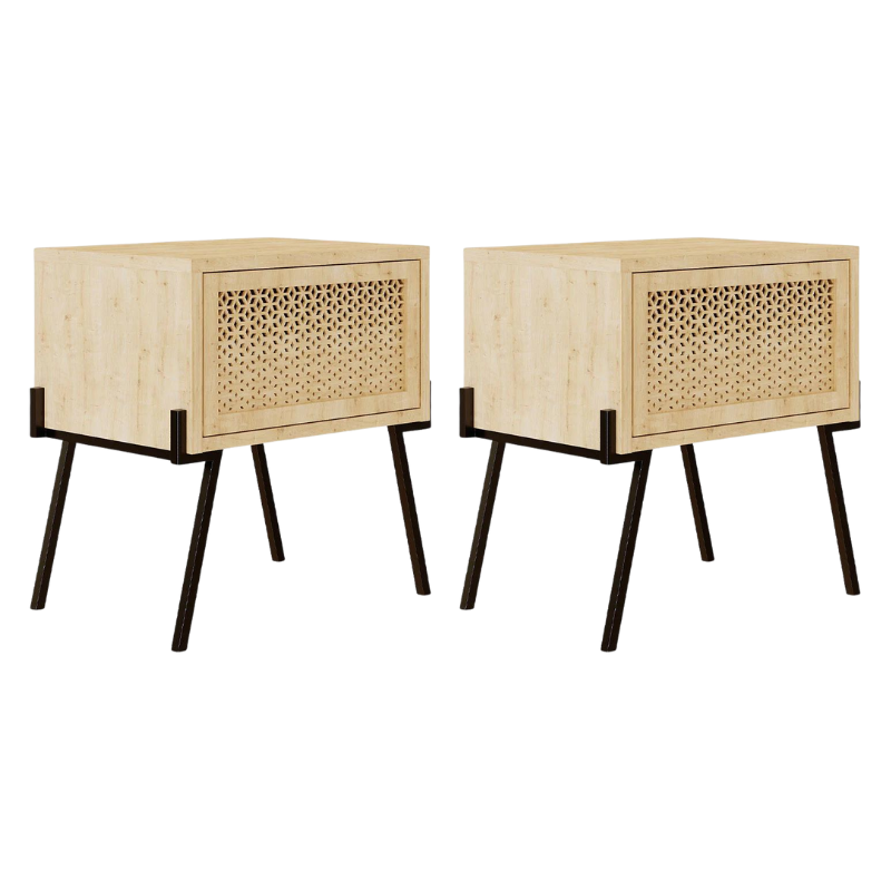 Nightstand MILLA Oak Set 2 pcs.