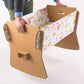 Cardboard Baby Cradle MINION with mattress