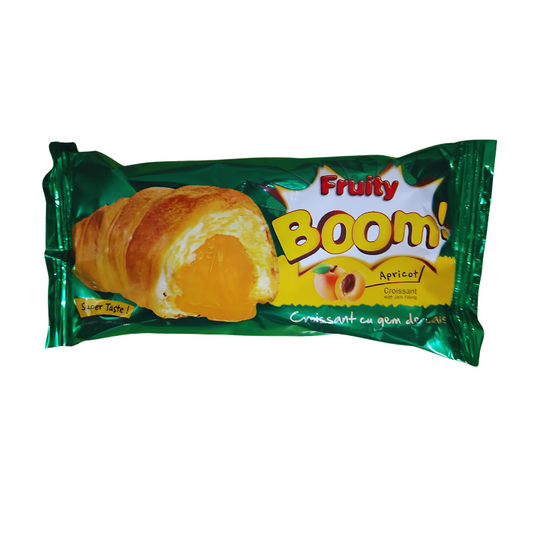 Croissant FRUITY BOOM with Apricot jam filling 50g BULK Special Offer