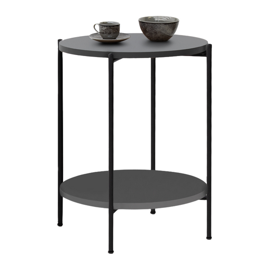 Coffee Table STAMPA Anthracite 43x43x60cm