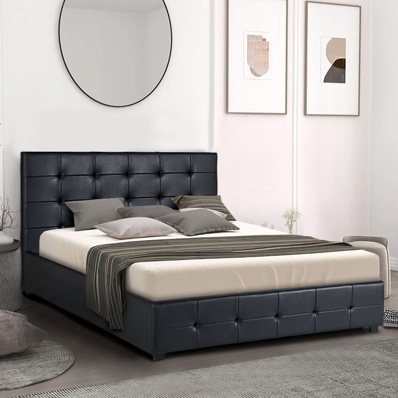 Double Bed HONDO with Black 160x200cm