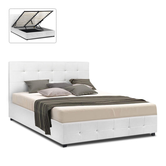 Doppelbett HONDO Weiß 160x200cm