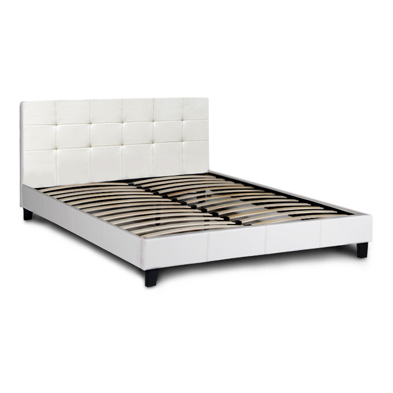 Double Bed LUCIA White160x200cm