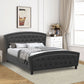Double Bed ANETTE Anthracite 160x200cm