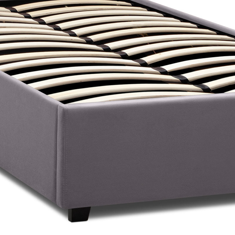 Bed CELLO Grey 120x200cm