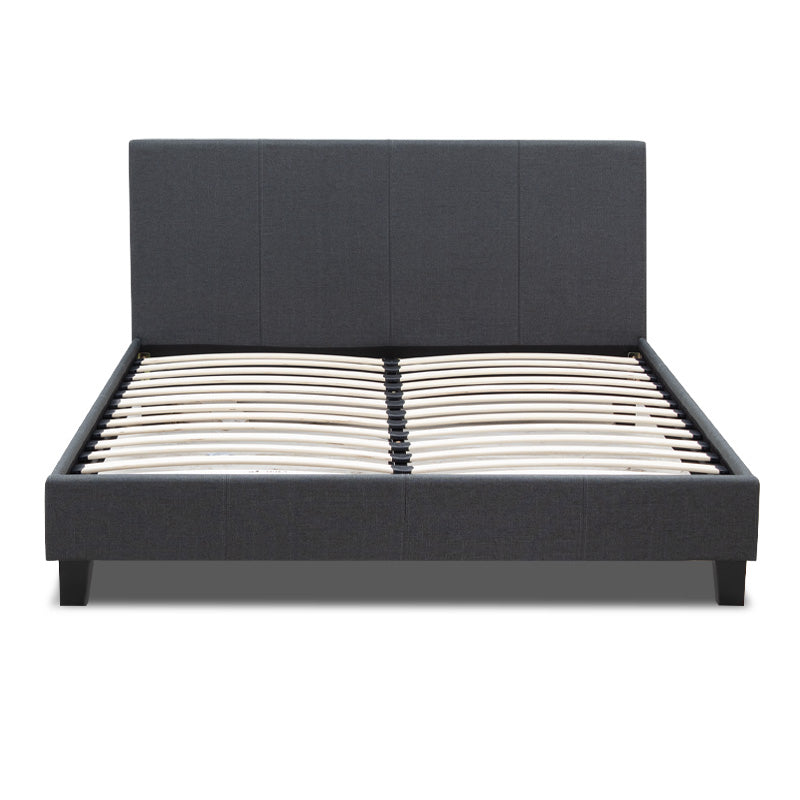 Double Bed NOCHE Anthracite 150x200cm