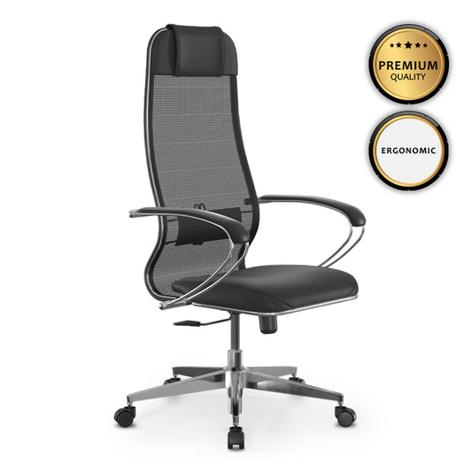 Office Chair MALTA synthetic leather Black