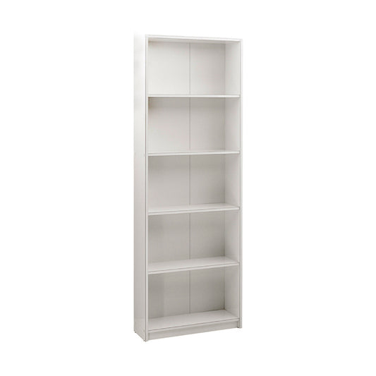 Bookcase CARMELLA White 58x23x170cm