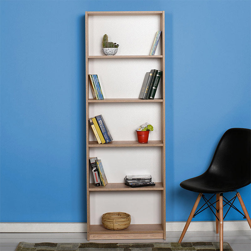 Bookcase CARMELLA Sonoma 58x23x170cm