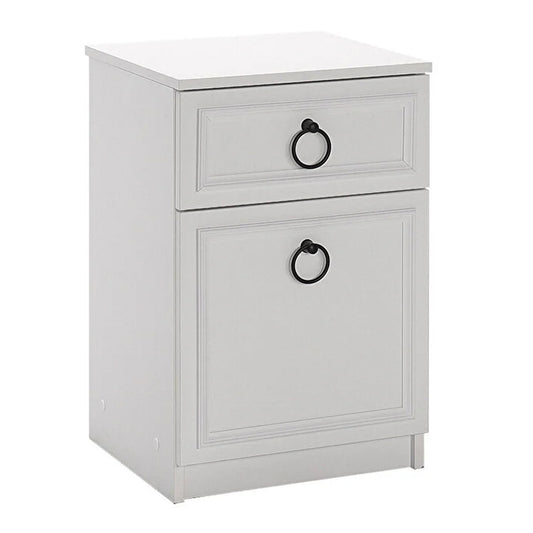 Nightstand MATILDA White 40x38x63cm