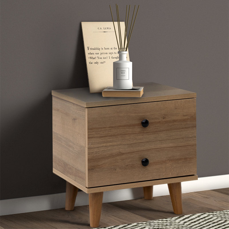 Nightstand LAURA Pine Oak 45x35x47cm