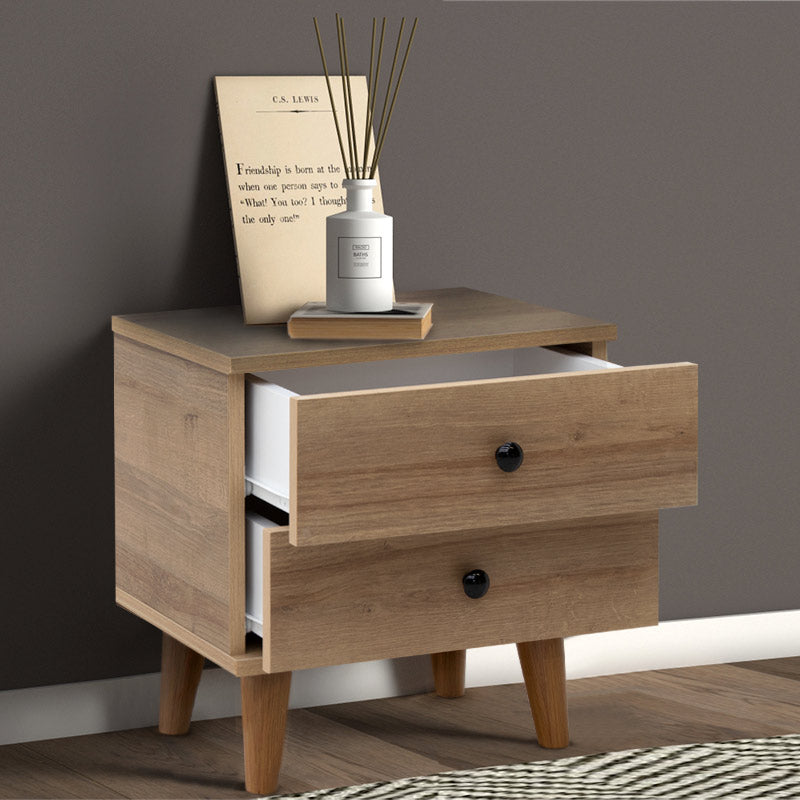 Nightstand LAURA Pine Oak 45x35x47cm