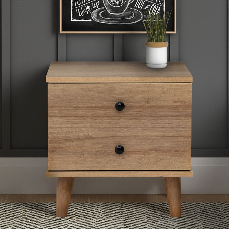 Nightstand LAURA Pine Oak 45x35x47cm