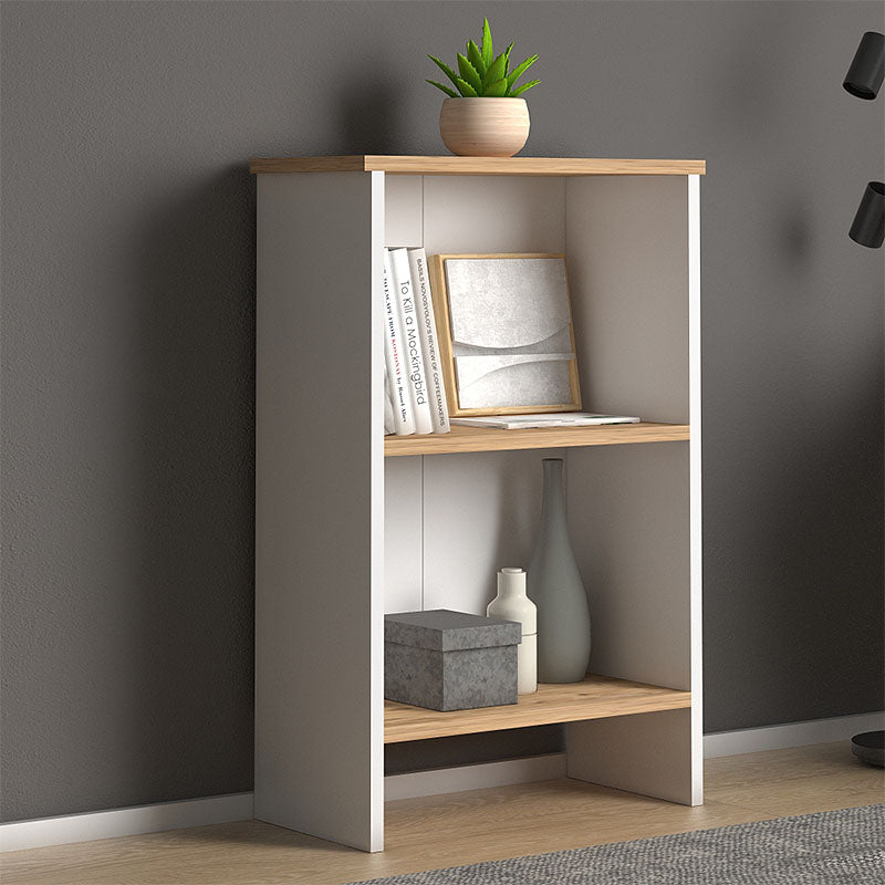 Bookcase BARES White - Oak 52x25x80cm