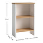 Bookcase BARES White - Oak 52x25x80cm