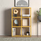 Bookcase EUSEBIO Yellow 73,5x34x109cm