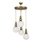 Ceiling Lamp ESTETICO E27 Gold 30x30x90cm