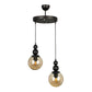 Ceiling Lamp ESTETICO E27 Black 25x25x80cm