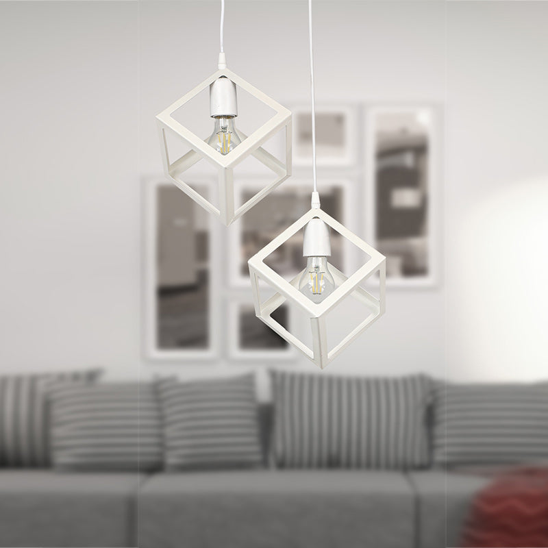 Hanging Lamp CUBES White