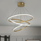LED Ceiling Lamp EUGEN Matte Gold 47x47x63cm