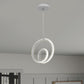 LED Hanging Lamp ROUND White