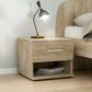 Nightstand ANITA Grey Oak