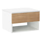 Wall Nightstand HAITI White Oak 40x30x23cm