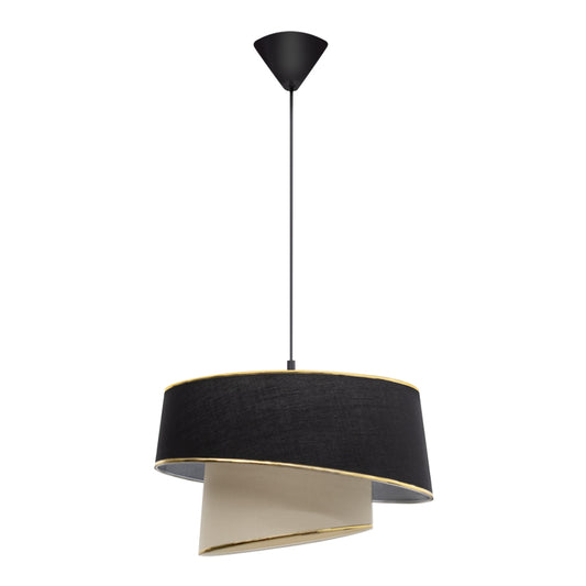 Ceiling Lamp HULIO Black 32x32x70cm