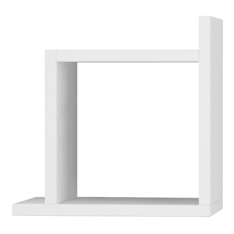 Wall Shelf ARCH White 30x22x30cm