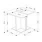 Coffee Table TOGETHER Natural Beech/Anthracite/White