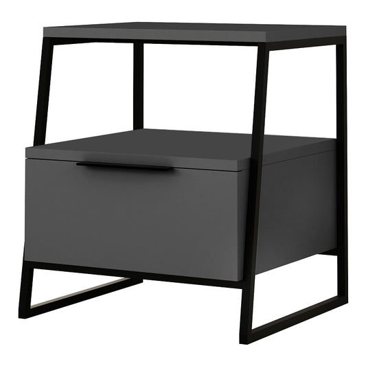 Nightstand ROTTERDAM Anthracite