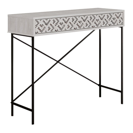 Konsolen-Tisch TAMARA Antikweiß 110x35,6x90cm