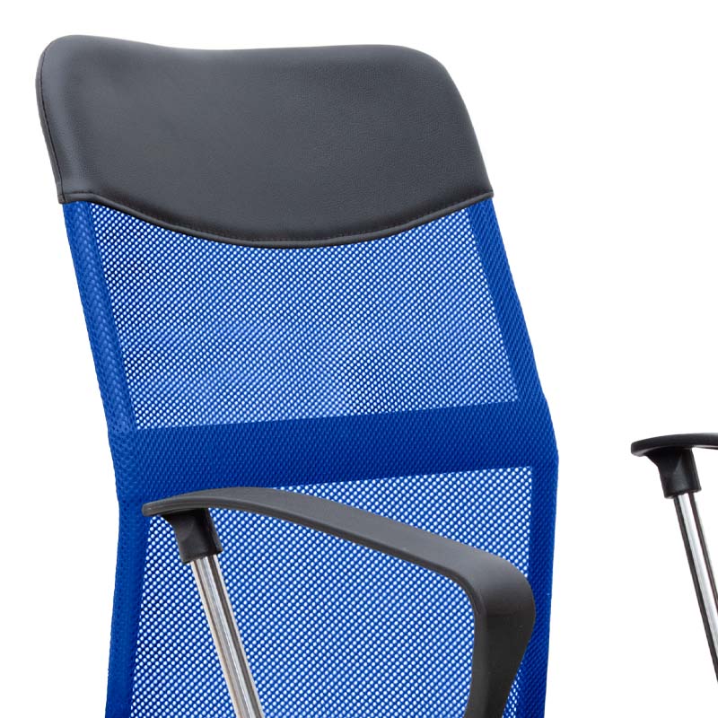 Office Chair YANICK Blue - Black 59x57x95/105cm