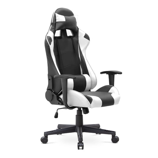 Office gaming Armchair SPEED White - Black 67x70x125/135cm