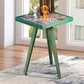 Coffee Table MELISSA ceramic Green 32x32x45cm
