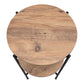 Coffee Table STAMPA Pine Oak 43x43x60cm